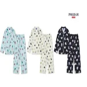 공용) 더블니트 긴팔 파자마 세트 PKG5UI3220