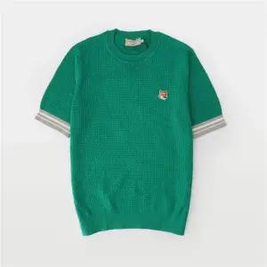 폭스 헤드 패치 반팔 니트 CW00503KT0001 GN