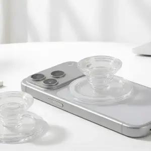 [핫트랙스]맥세이프 그립 톡홀더 스마트톡 투명 제작 부자재