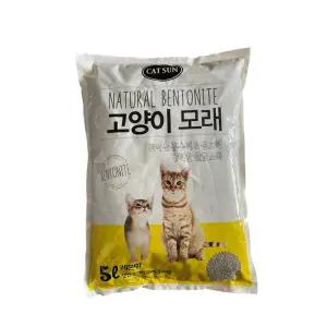 캣썬 고양이 모래 (레몬향, 무향) 4개