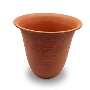 플라스틱화분 원형 2x높이25cm 8호 화분 화초 토기화분 원예용품 인테리어 지름25