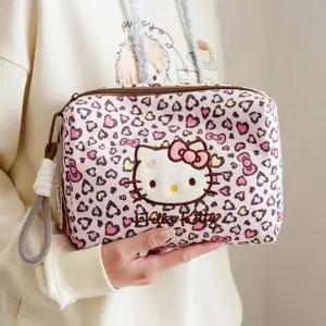 산리오 헬로키티 호피 PU 파우치