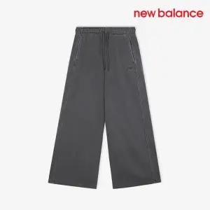 [뉴발란스] 여성용 팬츠 /s6- NBMLF4W172 60 / W 기모 오버 와이드팬츠