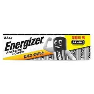 에너자이저 알카라인 패밀리팩 AA 24입 1박스