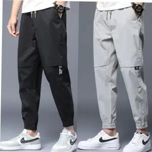 20대남성조거팬츠 남성 밴딩 조거 트레이닝팬츠 편한바지 외출복 봄여름
