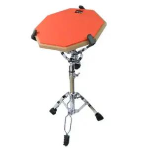 최 2인치 스틱 연습용 드럼패드 초보자 스탠드 블랙 풀세트