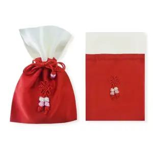 복주머니 빨강/답례품/미니/파우치/새해/선물/포장/명절/가방/외국인/백/포장재/전통/공예품/예쁜/포장지