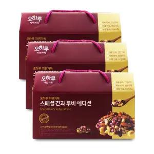 오하루 자연가득 스페셜 견과 루비 에디션 20g x 20개입 X 3박스 I