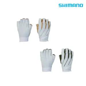 [에프원낚시]시마노 헤라 낚시 장갑 천연가죽 붕어 오른손 용 GL-16RX 카키 L