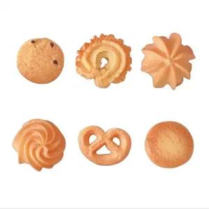 쿠키 모양 헤어 집게핀 머리핀 디저트 포인트 옆머리 고정 핀 액세서리