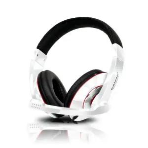 캐맥 CMK-1090MV 화이트 PC 노트북 어학용 게이밍 헤드셋