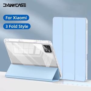 샤오미 패드 6 케이스 미 5 11인치 프로 투명 7 TPU 보호커버