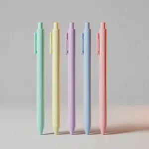 직장인 고급 사무용 0.5mm 중성젤펜 파스텔바디 가벼운선물용펜