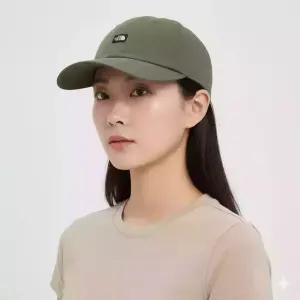 노스페이스 공용 볼캡 모자 미니 로고 카키 티엔에프 R9N4K2