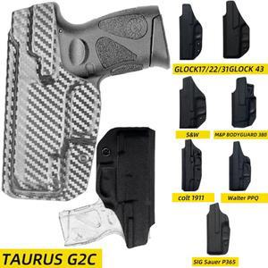 전술 IWB 총 홀스터 사냥 허리 케이스 가방 G 17 COLT P365 SP2022