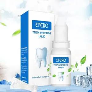 EFERO 독일 치아미백제 화이트닝 플라그 클렌징 에센스 구강 위생 치아 얼룩제거제