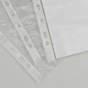 바인더 속지 A4 100매 문서철 리필속지/문구/파일/화일/내지/서류/문서/보관/사무실/보관함/클리어/문구류