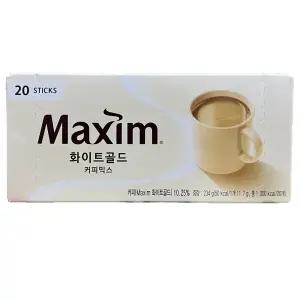 맥심 화이트골드 커피믹스 11.7g 20개입 1개 (20개)