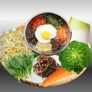 비빔밥 나물 재료 야채 생나물 1300g 나물요리 세트