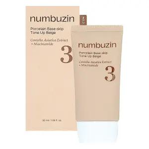 넘버즈인 3번 도자기결 파데스킵 톤업베이지 50ml 파데프리 톤업선크림