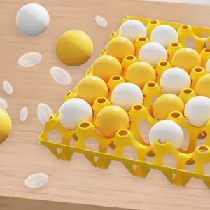 계란판 탁구공 빙고게임 가족 어르신 노인 빙고게임