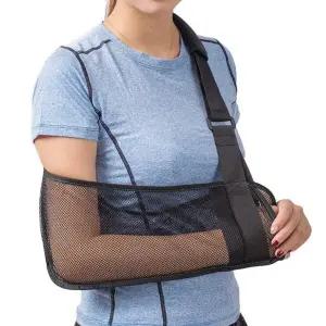 메쉬 어깨 팔걸이 팔깁스 보호대 고정 암슬링 팔보조기