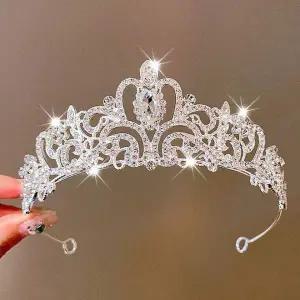 셀프 웨딩용 왕관 헤어밴드 신부 머리장식 여성용