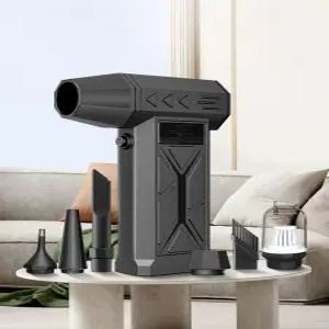 무선 미니 송풍기 브로워 컴퓨터 제트팬 콜튼 강력 미니송풍기 캠핑 눈치우는 세차 충전식