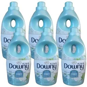 다우니 섬유유연제 화이트티 1L 6개