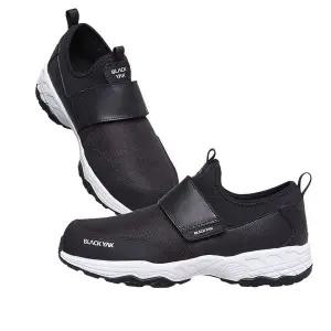 블랙야크 XAA244I1 코팅가죽 4형 발등 찍찍이 안전화