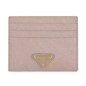 디몬트 프라다 여성 사피아노 삼각로고 카드지갑(파우더핑크) 1MC025 QHH F0236