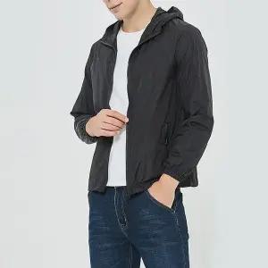 [셀러허브]남여공용 경량 후드집업 바람막이 LM-0702 (S41036193)