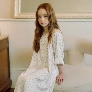 [오르시떼](김해점)여아동 H001 로젤 8부소매 파자마 원피스