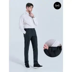 [마운틴밸리][1+1][봄신상] 남성 올데이 히든밴딩 스트레치 스판 슬랙스