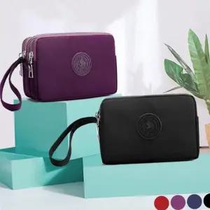 나일론 엄마클러치백 스퀘어 클러치백 손가방 파우치 소품 수납