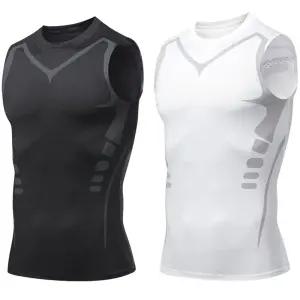 씨플  엘마운틴 컴프레션 민소매 나시 남자 기능성 스포츠 이너웨어 머슬핏 언더레이어