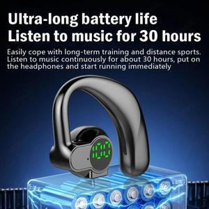 무선 블루투스 헤드폰 풀 오픈 헤드셋 공기 전도 이어훅 이어폰 핸즈프리 소음 차단 Audifonos Sports