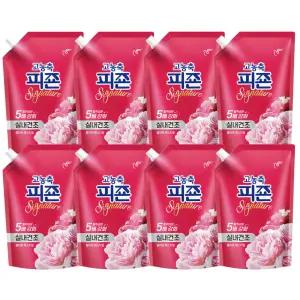 피죤고농축 피죤섬유유연제 실내건조섬유유연제 플라워페스티벌 1600ml 8개