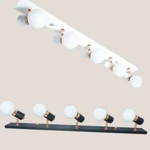 인테리어 주방 레일 조명 5구 5등 레일등 매장 거실 셀프