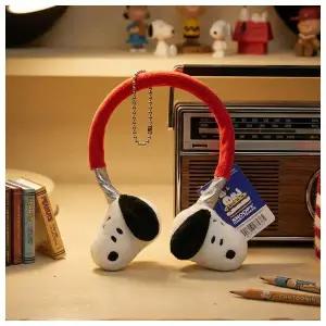 스누피 헤드셋 가방걸이 스누피