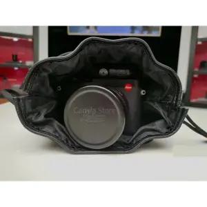 방수 빔 포켓 천 진짜 가죽 보호 가방 라이카 M10 M240 Q Q3 Q2 D-LUX8 XE M3 M7 sofort 카메라 용 휴대용