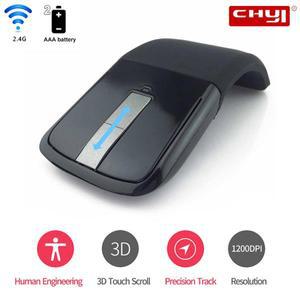 마이크로소프트 아크 터치 마우스용 무선 접이식 슬림 광학 컴퓨터 게임용 USB 리시버 PC 노트북 및 맥