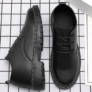 남자 EXS590D7 블랙 디테일 코디 스티치 포인트 영캐주얼 로퍼