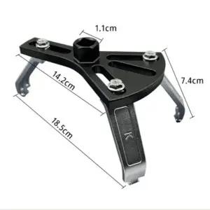 호환  5.31인치에서 7.17인치까지 조절 범용 연료 펌프 제거 도구 조절 잠금 링 스패너