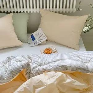 라인 스트라이프 사계절 양면 60수 차렵 이불 8colors)