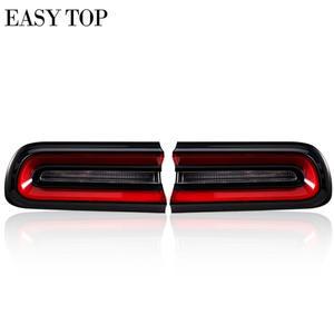 Dodge Challenger 2015-2023 후방 브레이크 램프용 미국 버전 LED 테일 라이트
