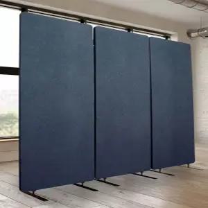 흡음재 방음 파티션 연습실 투명 차음판 회의실 이동식