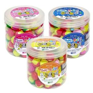 탬버린 무지개 공기놀이 약 60알(랜덤 2개)