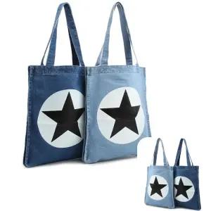 굿테라 여성가방 캐주얼 캔버스백 보조 숄더백 쇼퍼백 에코백 스타 3295 크로스