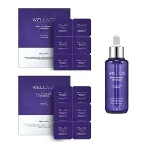 웰라쥬 캡슐 앰플 시즌3 60회분+앰플70ml 리얼 히알루로닉 동결건조 히알루론산